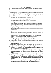 Tự luận chương 1 - Quản trị học đại cương | Đại học Bách Khoa Hà Nội