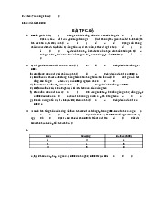 Bài tập chương 10 môn toán cao cấp | Trường Đại học Kinh tế Thành phố Hồ Chí Minh