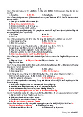 40 câu trắc nghiệm LSĐ. Trường Đại học Nguyễn Tất Thành