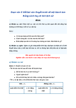 Soạn bài Trình bày ý kiến về một sự việc có tính thời sự; nghe và nhận biết tình thuyết phục của một ý kiến | SGK Ngữ Văn 9 Chân trời sáng tạo (Tập 2)