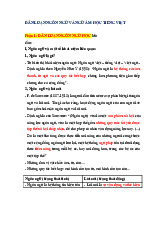 Tài liệu Môn Dẫn luận ngôn ngữ | Đại học Sư phạm Hà Nội 2