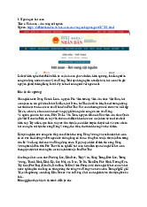 Hát Xoan Phú Thọ: Lịch sử, ý nghĩa và di sản văn hóa môn Văn hóa Việt Nam và hội nhập quốc tế | Học viện Ngoại giao Việt Nam