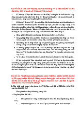 Chủ đề 30: Chính Sách Thuộc Địa và Phong Trào Yêu Nước ở VN cuối thế kỷ XIX - XX môn Luật kinh tế | Trường đại học Mở Hà Nội