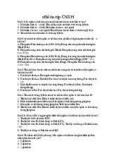 Đề ôn tập Chủ nghĩa xã hội khoa học - Mã CNXH 2023 | Đại học Điện lực