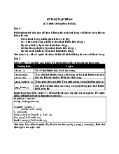 Đề thi cuối kỳ học phần Kỹ thuật lập trình năm 2024 - 2025 | Trường Đại học Khoa học tự nhiên, Đại học Quốc gia Thành phố Hồ Chí Minh