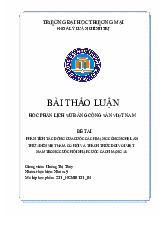 Phân tích tác động của cuộc cách mạng công nghệ lần thứ 4 đến Việt Nam | Bài thảo luận Lịch sử đảng Cộng sản Việt Nam