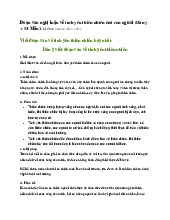 Đoạn văn nghị luận về tình yêu thiên nhiên của con người (Dàn ý + 14 Mẫu) - Ngữ văn 12