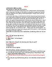 Đề ôn thi môn ngữ  văn lớp 12 hay nhất