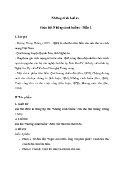 Soạn văn 6: Soạn bài Thực hành đọc: Những cánh buồm - Kết nối tri thức