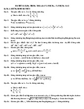 Toán 10 - Hệ thưc lượng trong tam giác nâng cao