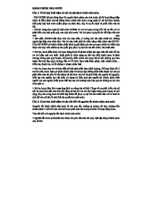 Bài Giảng Chính Trị Hành Chính Nhà Nước (HCN 101)