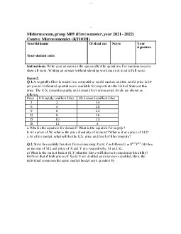 Đề thi giữa kỳ môn Kinh tế chính trị (Hệ Chất lượng cao)