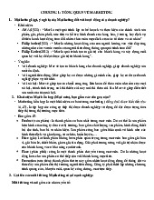 Tài liệu môn Nguyên Lý Marketing | Đại học Tôn Đức Thắng