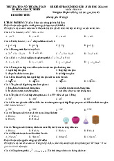 Đề cuối học kì 2 Toán 9 năm 2024 – 2025 trường THCS Võ Trường Toản – BR VT