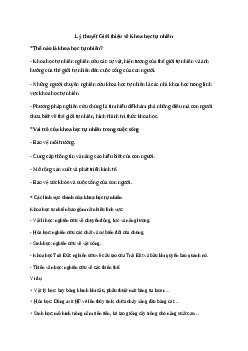 Giải KHTN Lớp 6 Bài 1: Giới thiệu về Khoa học tự nhiên | Cánh diều