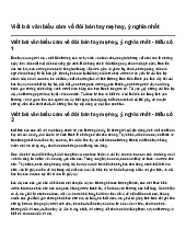 Viết bài văn biểu cảm về đôi bàn tay mẹ hay, ý nghĩa nhất | Ngữ văn 6
