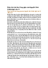 Phân tích bài thơ Chạy giặc của Nguyễn Đình Chiểu Ngữ văn 11