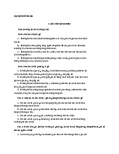 Bài tập chương 5 - Câu hỏi trắc nghiệm xã hội học. Môn Chủ nghĩa xã hội khoa học (UET) | Trường Đại học Công nghệ, Đại học Quốc gia Hà Nội.