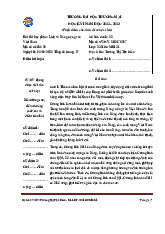 Bài thi Cuối kỳ Lịch sử Đảng Cộng sản VN - Mã 29 | Trường Đại học Thương Mại