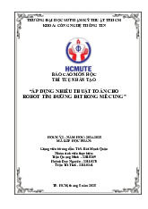 Áp dụng nhiều thuật toán cho robot tìm đường đi trong mê cung | Báo cáo Môn Trí tuệ nhân tạo - Đại học Sư phạm Kỹ thuật Thành phố Hồ Chí Minh