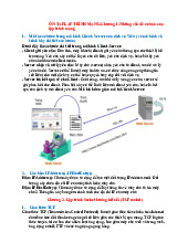 Tài liệu ôn tập học phần Lập trình mạng | Trường Đại học Quốc tế, Đại học Quốc gia Thành phố Hồ Chí Minh
