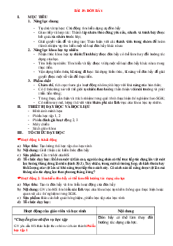 Giáo án Khoa học tự nhiên 8 Bài 19: Đòn bẩy | Cánh diều