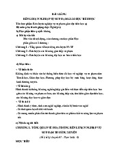 Bài giảng Rèn Luyện Nghiệp Vụ Sư Phạm Giáo Dục Tiểu Học | Môn Nghiệp vụ sư phạm - Đại học Thủ đô Hà Nội