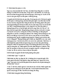 Nghệ thuật đàm phán?