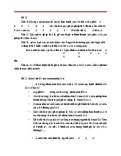 21 Đề thi môn Pháp luật đại cương | Đại học Nội Vụ Hà Nội