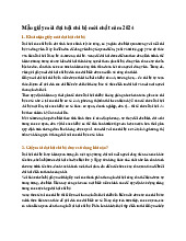 Mẫu giấy mời đại hội chi bộ mới nhất năm 2024