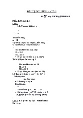 Bài tập chương 4 đại số tuyến tính | Môn toán cao cấp