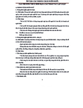 ÔN TẬP CÁC PHONG CÁCH NGÔN NGỮ VÀ PHƯƠNG THỨC BIỂU ĐẠT