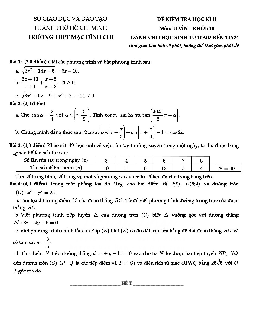Đề thi HK2 Toán 10 năm 2020 – 2021 trường THPT Mạc Đĩnh Chi – TP HCM