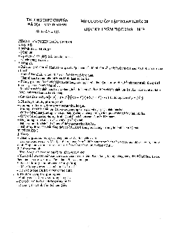 Đề cương ôn tập Toán 10 học kỳ 1 năm 2018 – 2019 trường THPT chuyên Hà Nội – Amsterdam