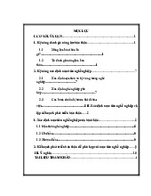 Tài liệu Môn Kĩ Năng Mềm | Đại học Tài nguyên và Môi trường Hà Nội