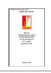 Báo cáo Thực Tập Cơ Bản Mạch Dao Động Đa HàI - Điện Tử 02 | Thực tập cơ bản | Trường Đại học Bách khoa Hà Nội