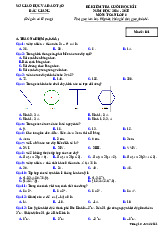 Đề kiểm tra cuối học kì 1 Toán 6 năm 2024 – 2025 sở GD&ĐT Bắc Giang