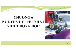 Bài giảng Chương 6 - Vật lí đại cương 1 | Trường Đại học Khoa học Tự nhiên, Đại học Quốc gia HCM