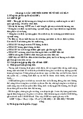 Chương 2 - Các Chỉ Tiêu Kinh Tế Vĩ Mô Cơ Bản và Tính GDP