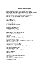 Đề Cương Môn Luật Kinh Tế | Học Viện Ngân Hàng