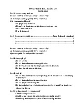 Bài tập kiểm tra tuần 4 môn C++ nâng cao | Trường Đại học Kinh Doanh và Công Nghệ Hà Nội