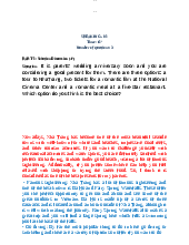 Speaking-test-2 - Lecture notes 1-10 - Tiếng Anh | Trường Đại học Khoa học Tự nhiên, Đại học Quốc gia Thành phố Hồ Chí Minh