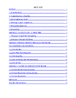 Hội quan Tuệ Thanh của người Hoa Quảng Đông | Khoa học xã hội | Đại học Khoa học Xã hội và Nhân văn, Đại học Quốc gia Thành phố HCM