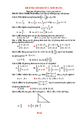 Đề Kiểm Tra Giữa Học Kỳ 1 Toán 9 Cánh Diều Có Đáp Án Ma Trận Đặc Tả