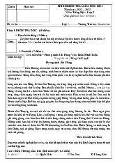 Đề thi giữa học kỳ 2 môn Tiếng Việt lớp 5 năm học 2024-2025 cho cả 3 bộ sách Kết nối tri thức, Cánh diều, Chân trời sáng tạo