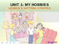 Giáo án điện tử Tiếng việt 1 Chân trời sáng tạo : Các nét cơ bản