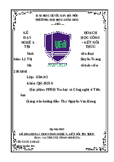 Tài liệu sưu tầm. Công nghệ 5 bài 1