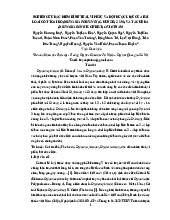 Nghiên Cứu Đặc Điểm Hình Thái và Vi Phẫu Của Drynaria | Sinh trưởng và phát triển thực vật | Trường Đại học Khoa học Tự nhiên, Đại học Quốc gia Hà Nội