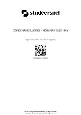 BÀI TẬP VẬT LÝ 10 CÔNG NĂNG LƯỢNG