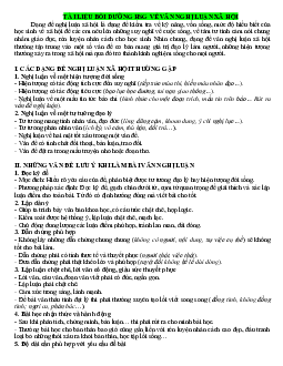 Tài liệu bồi dưỡng HSG về văn nghị luận xã hội lớp 8